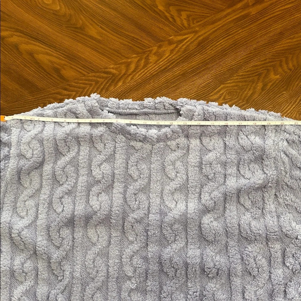 Cozy Purple Lounge Pajama Top - Picture 9 of 10